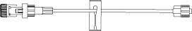 Set Extension IV Extension Set Safsite® Needle-Free Port Small Bore 7-1/2 Inch Tubing Without Filter Sterile (1/EA 100/CS) by B Braun Medical, Inc.  ID 472060